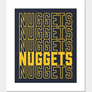 NUGGETS Posters and Art